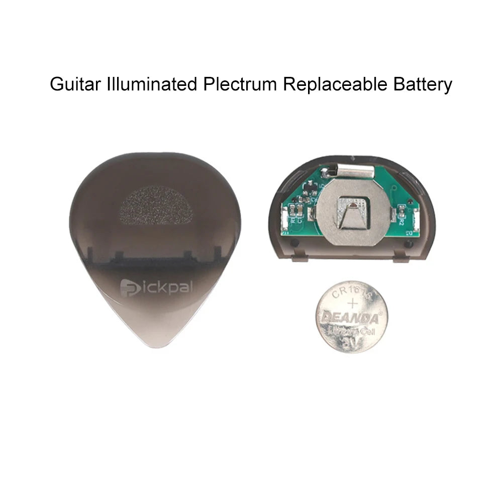 Guitar Touch Luminous Pick with High-Sensitivity LED Light