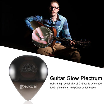 Guitar Touch Luminous Pick with High-Sensitivity LED Light