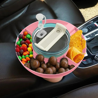 2-in-1 Snack Bowl and Drink Cup with Straw, perfect for movie nights!